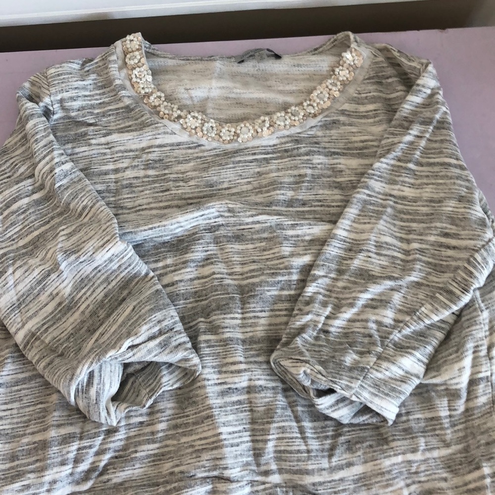 BOGO ON ALL ITEMS sweatshirt with detailed neck